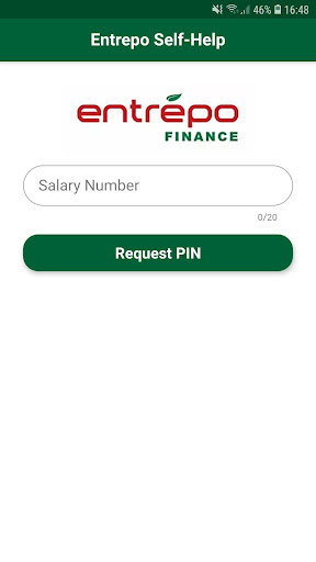 Android application Entrepo Self-Help screenshort