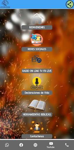 Android application Iglesia Tierra Deseable screenshort