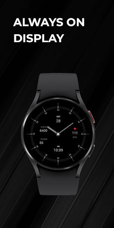 Minimal 53 Hybrid Watch Faceのおすすめ画像5