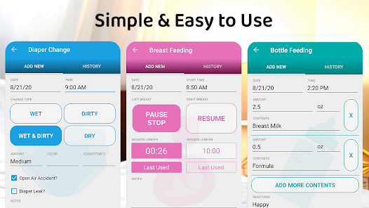 Best baby feeding and diaper hotsell tracker app