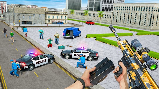 Jogo de tiro offline 3D sniper 4
