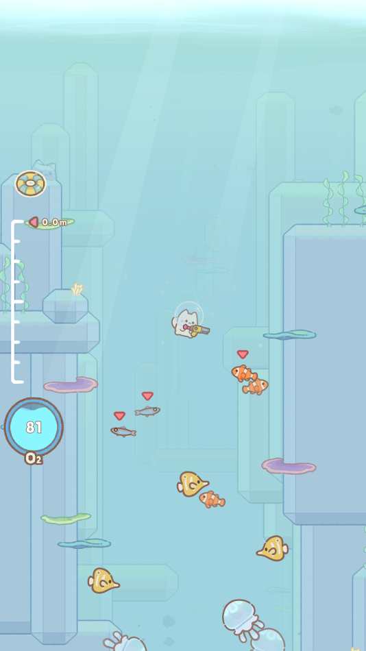 #5. Cat Diver (Android) 게시자: Simplits