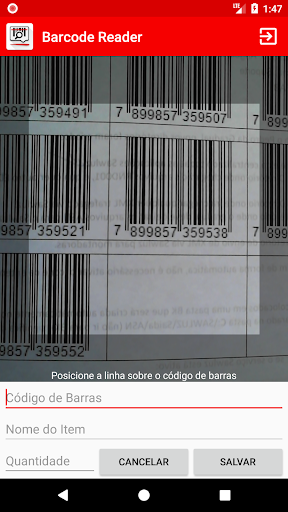 Gradual Barcode Reader Screen 2