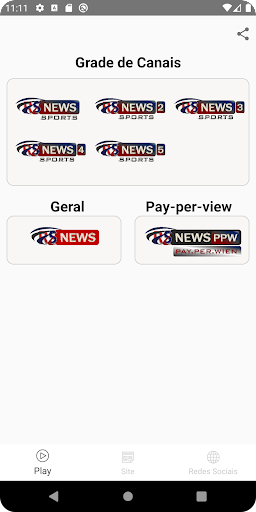 Android application RSNEWS screenshort