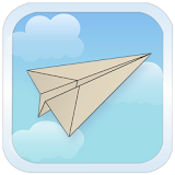 Paper Plane Fall icon