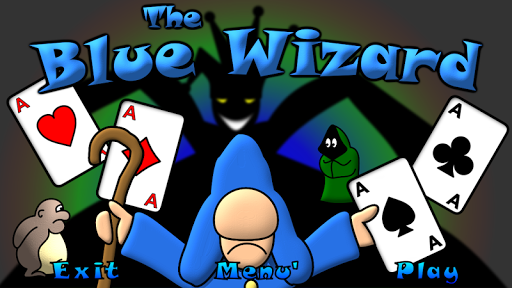 Android application The Blue Wizard screenshort