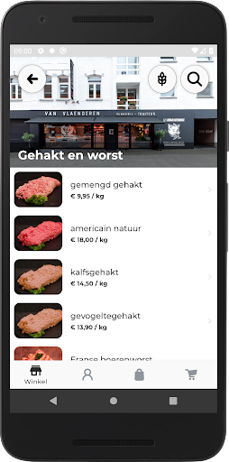 Slagerij Van Vlaenderen Screen 2