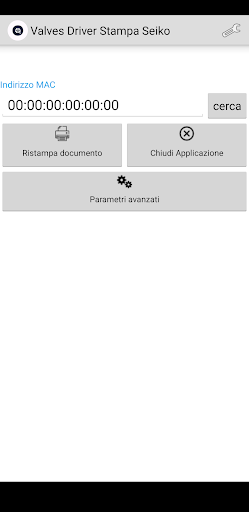Android application Valves Driver Stampante Seiko screenshort