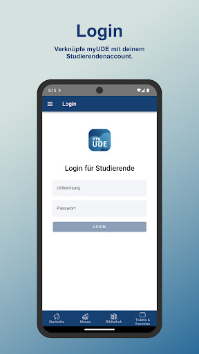 myUDE Screen 2