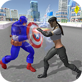 Amazing Captain Hero Fighting Fun ??️ icon