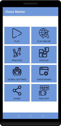 Android application Chess Master screenshort