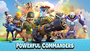 Rebel Bots: Epic War PvP RTS - Screenshot 1