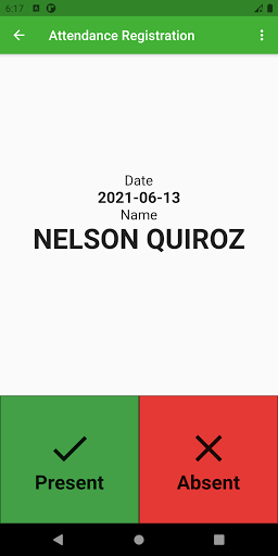 Fast Attendance Screen 2