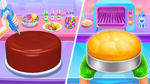 لعبه Cake Maker - Cooking Cake Game apk مهكر0
