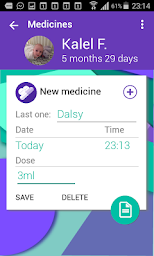 My Wee App - Baby tracker