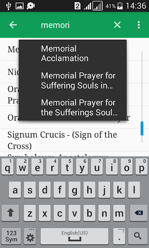 Catholic Prayers Offline Screen 2