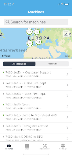 Android application ITW GSE Connect screenshort