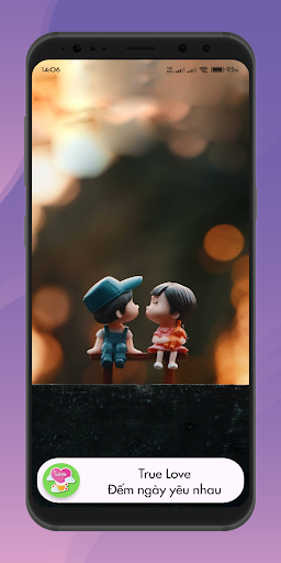 Android application TrueLove - Đếm ngày yêu nhau screenshort