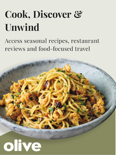 Screenshot of olive Magazine