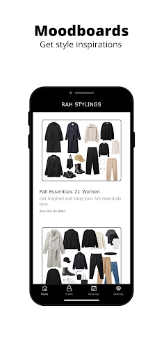 Android application RAH Stylings screenshort