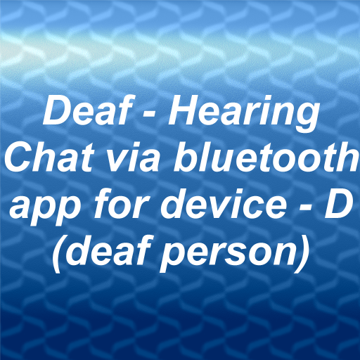 Deaf - Hearing chat device D 2.4 Icon