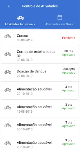 Milhas de Saúde Screen 2