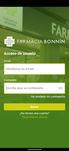 Android application Farmacia Bonnin screenshort