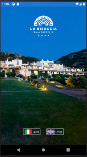 Android application Hotel La Bisaccia**** screenshort