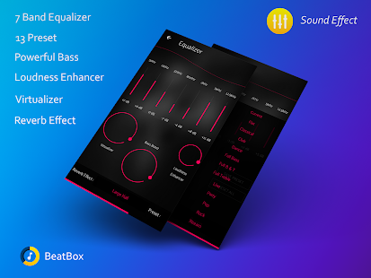 BeatBox Music Player لقطة شاشة