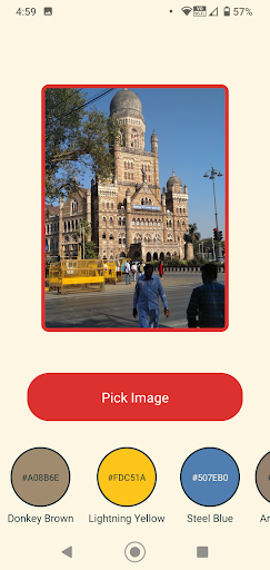Color Palette - Pick color fro Screen 3