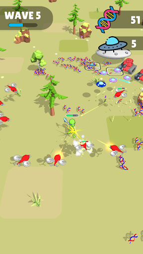 Army VS Alien 3D UFO Fight