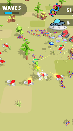 Army VS Alien 3D: UFO Fight - Screenshot 4