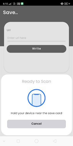 NFC Tool Screen 3