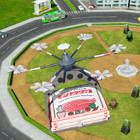 Летающая дрон Пицца Поставка