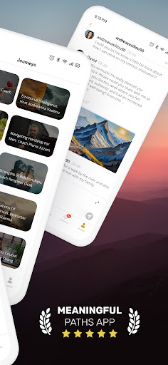 Meaningful Paths: Motivation Screen 2