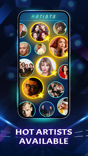 Android application Groovy Galaxy: Beat Music Game screenshort