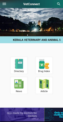 Android application VetConnect- Veterinary Drug In screenshort
