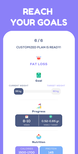 Android application Nutri90 - Diet Coach app screenshort