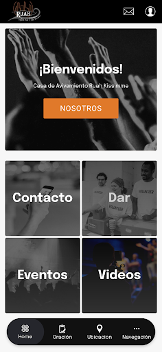 Android application Casa De Avivamiento Ruah screenshort