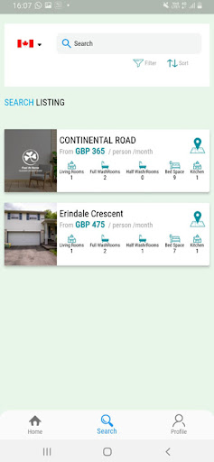 Feel At Home Screen 3