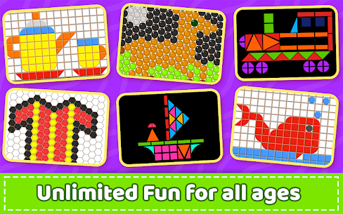 Mosaic Puzzles Art Game Kids 7