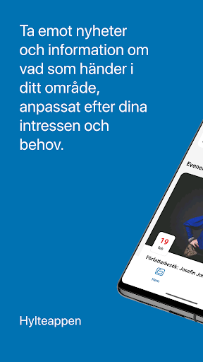 Android application Hylteappen screenshort