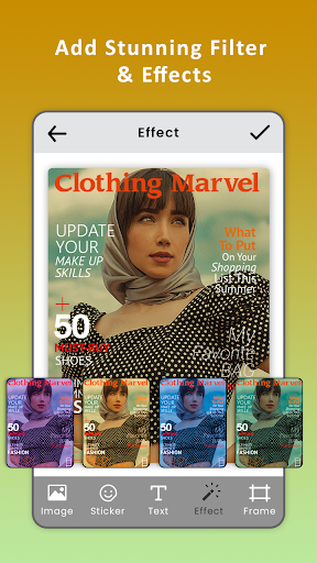Magazine Photo Editor Screen 2
