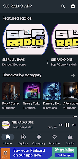 SLE RADIO Screen 2