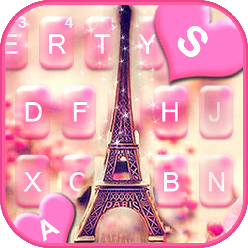 Hearts Love Paris Keyboard The logo