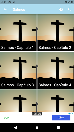 Android application Salmos y Proverbios Cristianos screenshort