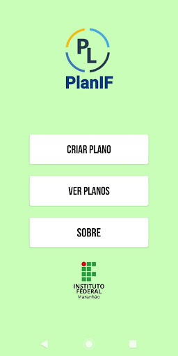 Android application PlanIF screenshort