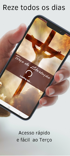 Android application Terço da Libertação em Áudio screenshort