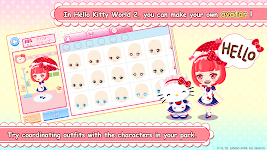 screenshot of HelloKittyWorld2 Sanrio Kawaii