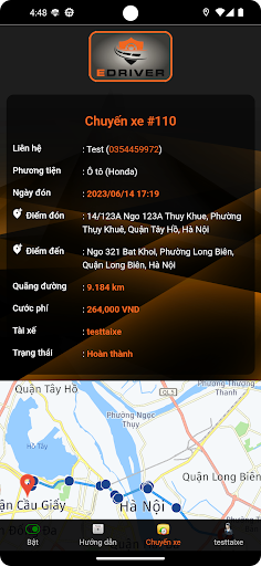 Zovotu Tài xế Screen 3